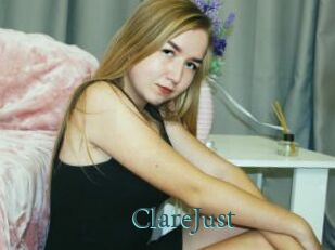ClareJust En live show