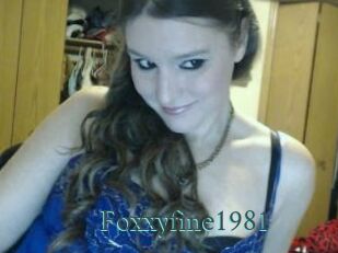 Foxxyfine1981