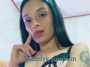Manelyk_simpson En live show