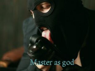 Master_as_god